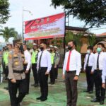 Kapolres Mamasa Pimpin Pelaksanaan Apel Gelar Pasukan Operasi Ketupat Marano 2022