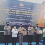 Kapolda Sulsel Resmikan Sarana Olahraga dan Bukber dengan Wartawan