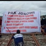 Belum Terima Pembayaran, Warga Maros dan Pangkep Kembali Duduki Jalan Kereta Api