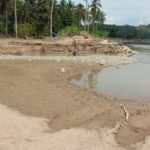 Tanggul Sungai Malunda Jebol, Tiga  Dusun Terancam