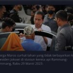 Tolak Sembako Pemberian Jokowi, Warga Maros Hanya Minta Lahannya  di Bayar