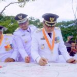 Suardi Saleh Hadiri Upacara Otoda ke XXVII di Makassar
