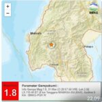 Gempa Bumi 1.8 SR Kembali Terjadi di Mamasa