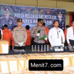 Polres Banyuasin  Gagalkan Penyelundupan Benih Lobster ke Malaysia
