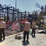 Dua Rumah di Barru Hangus Terbakar, Polisi Langsung Olah TKP