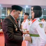 Kukuhkan Calon Paskibraka, Ini Harapan Suardi Saleh