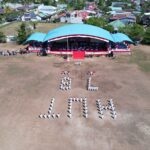 Upacara HUT Proklamasi, Paskibraka Bentuk Formasi HUT 78