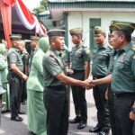 Korem 004/Gapo Menerima Kunjungan Kerja Pangdam