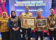 Enrekang Raih Paritrana Award Coverage Tertinggi di Sulsel