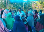 Kampanye di Lajari, Paslon Dokter  Ulfah-MHG Ajak Warga ke TPS 27 Nopember