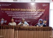 KPU Gelar FGD Bersama Media dan LSM Melalui Pemberitaan yang Efektif dan Berkualitas