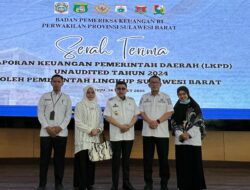 Usai Menerima Hasil Audit BPK RI, Begini Pesan Bupati Majene