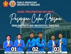 Ketua Majelis Mahasiswa Tekankan Belum Ada Presiden Mahasiswa Untad Palu
