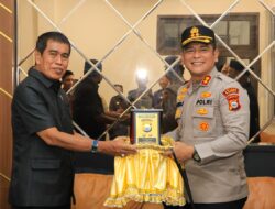 Silaturahmi Dengan Ketua DPRD, Kapolres Barru Paparkan Berbagai Program Strategis Polres