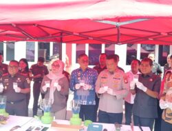 Forkopimda Barru Musnahkan Sabu 1 Kg