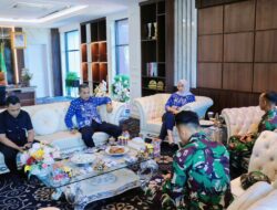 Terima Audiens Komandan Batalyon Artileri Pertahanan Udara 16/Kostrad