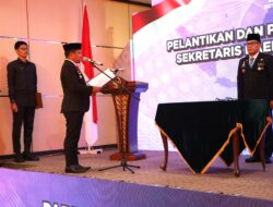 Pelantikan Sekda Baru Parepare, Tasming Hamid: Kami Yakin 18 Program Prioritas Bisa Terwujud