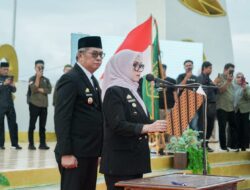 Andi Ina Lantik Pejabat di Ruang Terbuka