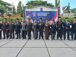 Ketua DPRD Sulbar Hadiri Upacara Hari Pengayoman ke-80 Kementerian Hukum dan HAM RI