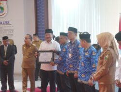 Sekretariat DPRD Sulbar Raih Penghargaan OPD Muzakki Terbaik 2025