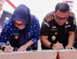 Disaksikan Jaksa Agung Muda, Andi Ina MoU Dengan Kejaksaan Penerapan Pidana Kerja Sosial Bagi Pelaku Tindak Pidana
