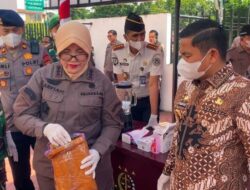 Kejari Parepare Musnahkan Sabu dan Ganja