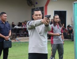 Ratusan Personel Polres Maros Jajal Kemampuan Menembak di Lapangan Tembak Tunggal Panaluan Brimob