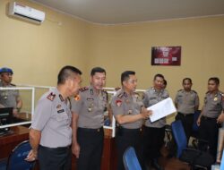 Kapolres Maros Cek Langsung Pelayanan 110, Instruksikan Optimalkan Layanan