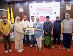 Andi Ina Lepas Tim Kemanusiaan untuk penyaluran Bantuan Korban Bencana Alam di Wilayah Sumatera