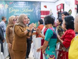 Hadiri Perayaan Natal di Gereja KIBAID, Ini Pesan Andi Ina