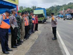 Antisipasi Arus Mudik Nataru, Personel Gabungan Siaga di Jalur Poros Maros-Bone