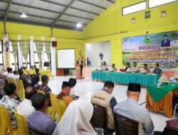 Deklarasi Kawasan Tertib Ternak dan Kecamatan Tangguh Bencana Kecamatan Pujananting