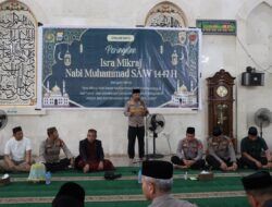 Polres Maros Peringati Isra Mi’raj 1447 H, Kapolres Ajak Personel Perkuat Moral dan Spiritual dalam Tugas