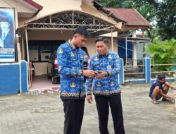 Hari Pertama Bertugas, Karutan Barru Awali Kepemimpinan dengan Kerja Bakti Lingkungan