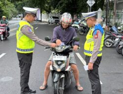Hari Ketiga Operasi Keselamatan Pallawa  Polres Maros, Polantas di Maros Tegur dan Tilang Puluhan Pengendara