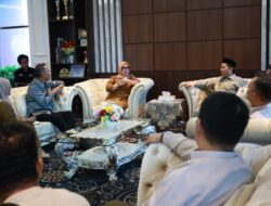 Terima Audiensi dari Tim Balai Penelitian dan Pengembangan Agama Makassar