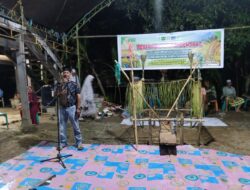 Malam Mappadendang di Dusun Congko: Rayakan Panen, Camat Soppeng Riaja Ingatkan Warga Cegah Kebakaran