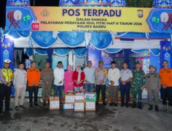 Bupati Barru Hadiri Apel Pengamanan IdulFitri