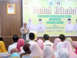 Halal Bihalal Warga Wajo Bersama dengan Pemerintah Kabupaten Barru