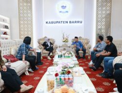 Audiensi Tim Subdit Politik Dit Intelkam Polda Sulawesi Selatan dengan Bupati Barru