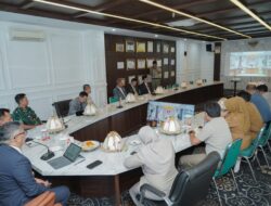 Wabup Barru Hadiri Vicon Penyusunan Dokumen Strategis Pertahanan Wilayah Kodam XIV/Hasanuddin