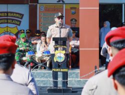Apel Pergeseran Pasukan Pengamanan Pilkades