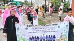Semarak Tahun Baru Islam, Muhammadiyah Kampung Baru Gelar Pawai Keliling Desa Ajakkang