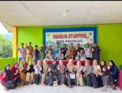 Rembuk Stunting Desa Paccekke Bahas Strategi Pencegahan, Camat Soppeng Riaja Tekankan Peran Bersama Wujudkan Generasi Sehat