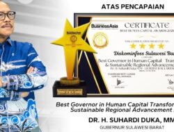 Pemprov Sulbar Borong Tiga Penghargaan Nasional Best Human Capital Awards 2026