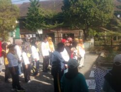 Lari Estafet Semarakkan Kebersamaan Aparatur dan Warga di Soppeng Riaja