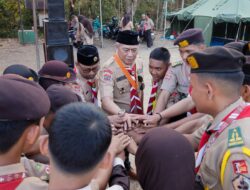Perkemahan Pramuka Kecamatan Barru Resmi Dibuka, Wabup Abustan Tekankan Pembentukan Karakter Generasi Muda