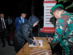 Kenang Jasa 59 Pahlawan, Bupati dan Wabup Barru Ikuti Renungan Suci Tengah Malam