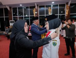 Paskibraka Barru Resmi Dikukuhkan, Bupati Andi Ina Pesan Jaga Jiwa Patriotisme
