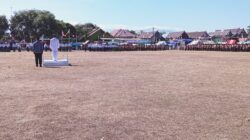 Semangat Kemerdekaan Membara, Warga Padati Lapangan Mangkoso Ikuti Upacara HUT ke-81 RI